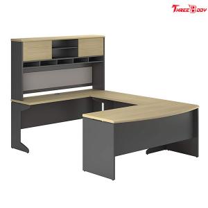 L Shaped Corner Office Desk , Home Office Modern Corner Computer Desk