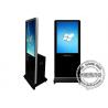 China Wifi Network Touch Screen Kiosk with Printer, Indoor Floor Standing Lcd Advertising Standee Kiosk wholesale