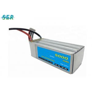 5000mAh RC Car Battery High Capacity Discharge Rate 25C 22.2V Long Cycle Life