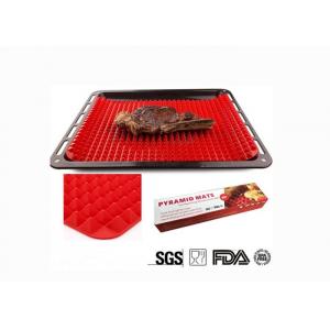 Thickened Pyramid Oven Mat , Silicone Pyramid Baking Mat OEM / ODM Available