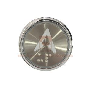China Botón redondo de 42 mm para ascensor con EN81-70 / Botones de ascensor supplier
