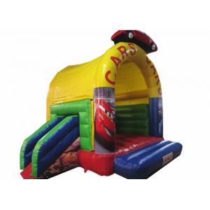 China Simple cars arch roof inflatable combo & inflatable combos bouncer / 3 in 1 combos for kids supplier