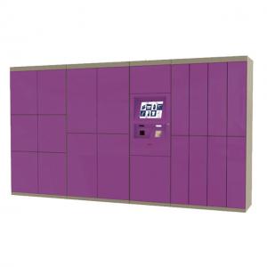 China Self Pick Up Smart Parcel Locker Bar Code Scanner PIN Code Access For Delivery Security supplier