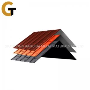 RAL Corrugated Iron Roofing Sheet With 18 - 25mm Wave Height 235-275Mpa Yield Strength