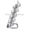 China 5 Layer Metal Tray Retail Flooring Display Stand Wire Snack Candy Bar Display Stand wholesale