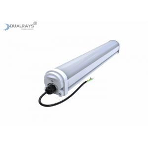 40W 4FT LED Tri Proof Light IP66 Parking Lot Tube High Efficiency For Exhibition Center