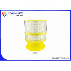 China Tower Crane Flashing LED Lights / Aircraft Warning Light Die Casting Aluminum supplier