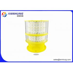 Tower Crane Flashing LED Lights / Aircraft Warning Light Die Casting Aluminum