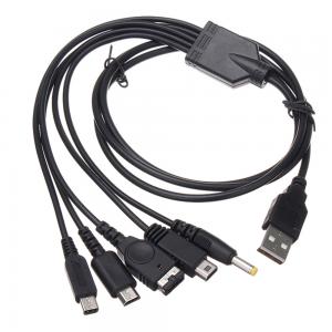 China 1.8M Length Gamecube Audio Video Cable , S Video AV Cable For Nintendo Gaming supplier