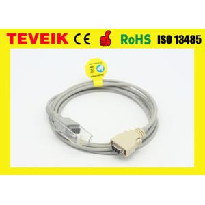 China Cabo reusável do adaptador do sensor SpO2 do MS LNCS do preço de fábrica, Pin 14 ao cabo de extensão DB9 fêmea supplier