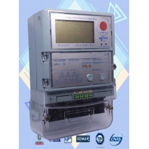 4 Programmed Channel 3 Phase Electric Meter / Prepaid Industrial Power Meter