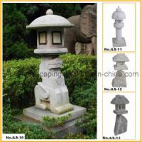 China Outdoor Granite Garden Chinese Lamp on sale