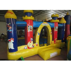 China Inflatable jumping castle Disney inflatable bouncer house Colourful inflatable castle house on sale supplier