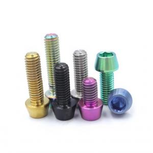 Titanium Alloy Handle Screw M5x18x20 Handle Fixing Screws With Gasket