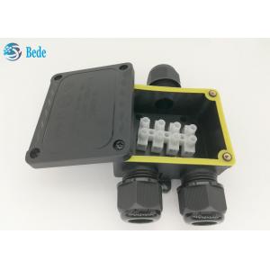 China Y Tee Type Outdoor Wire IP68 Waterproof Junction Box With Terminal Blocks supplier