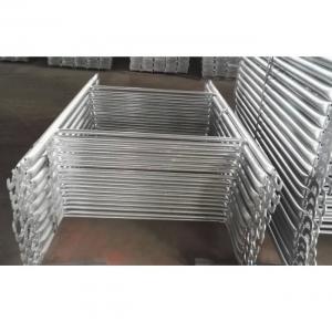 Pre Galvanized Steel Tubular Frame Scaffold Main Frame Scaffolding Q235