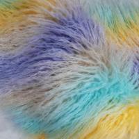 China Knitted Backing Technics Long Pile Fur Fabric in Vibrant Colors for Garments or Cushions on sale