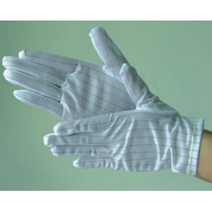 100% Cotton SMT Consumables Esd Gloves Anti Static Gloves For Electronics