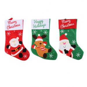 China ISO9001 Non Woven Fabrics Christmas Tree Stockings Candy Gift Bag supplier