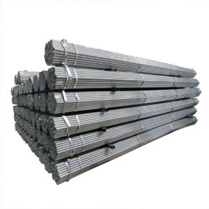 China 14mm SS400 1 Inch Galvanized Pipe A36 Q235 Hot Dipped Galvanized Tube supplier