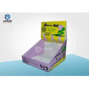 China Ecofriendly Supermarket Cardboard Counter Display Box For Eraser Promotion supplier