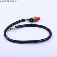 China Cutting Rubber Natural LPG Propane Gas Hose Outdoor BBQ Gas Tank Adapter Hose Assembly Replacement on sale