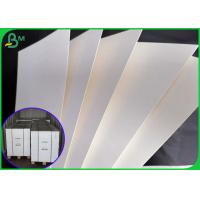 China 1mm Thick Non - Slip White Absorbent Paper Board For Making Beer Mat on sale