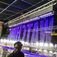 China Multimedia Control Digital Water Curtain Graphic Waterfall Water Fountain on sale