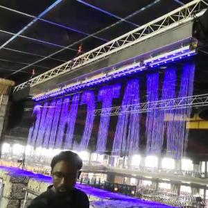 Multimedia Control Digital Water Curtain Graphic Waterfall Water Fountain