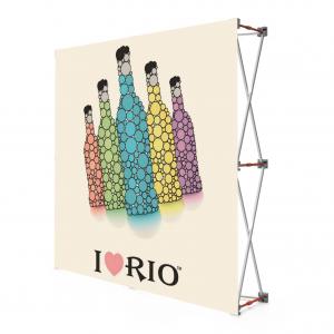 China Fabric Portable Pull Up Display Banners , 2 * 2 Roll Up Display Stands supplier