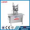 China Semi automatic air fresher, paint, snow, pu foam, body spray Aerosol Filling and Sealing Machine wholesale
