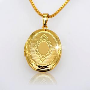 China Locket Pendants jewelry New Vintage Little stars round Pendants jewelry 18k gold plating supplier