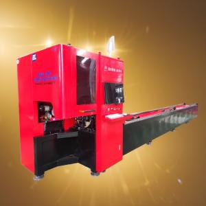 China Irregular Pipe Metal Tube Laser Cutting Machine with Repeat Positioning Accuracy ±0.02mm and Fully Enclosed Protective Cover wholesale