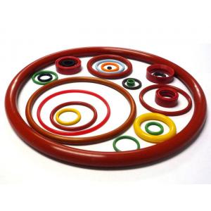 China O Shaped Silicone Rubber Flat Rings , Silicone Seals And Gaskets For Petroleum Machinery supplier