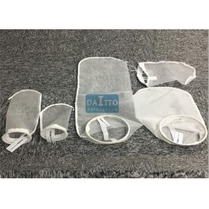 China PE / Nylon Filter Mesh Liquid Filter Bags Woven / Nonwoven Fabric 178mm*430mm supplier