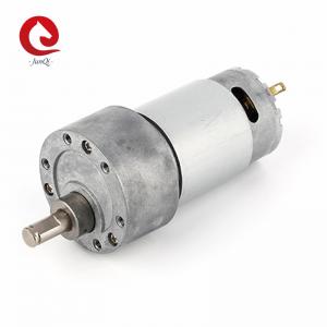 China JQM-37RS 395 37mm12V 24V High Torque Small DC Gearbox Motor For Electric Welding Machine supplier