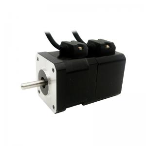 China 2phase NEMA17 Stepper Motor with permanent magnet brake motor torque 0.2N.m(29oz-in) 1.5A 4-lead supplier