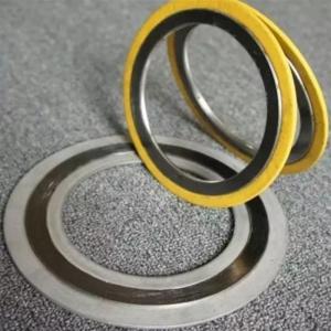 China Spiral Wound Solution Helical-wound Gasket with 8.89 G/cm3 Density supplier