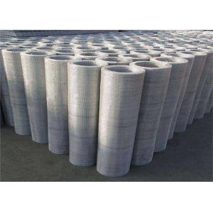 China 304 Woven Stainless Steel Crimped Wire Mesh Square Hole For 1-2m Width wholesale
