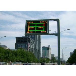 Traffic Safety P16 LED Road Signs Solar Electrical Energy Generation