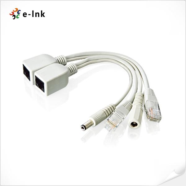 Passive PoE Kit (Passive PoE Splitter + Passive PoE Injector)  Easy to install PoE Application for AP, CPE, IPCam, IP Phone