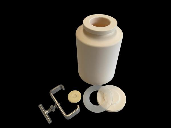 Mixed Sizes 99% Al2O3 Alumina Ceramic Grinding Jar with One Month Warranty for Ball Mill and Roller Mill Applications