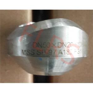 China MSS SP97 Butt Weld Outlet Pipe Fittings Reinforced Forged Stainless Steel A182 F316L supplier