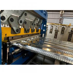 China 1.5 Type Metal Deck Floor Roll Forming Machine B Composite With Embossing Ribs supplier