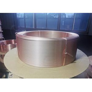 CU DHP Inner Grooved Copper Tube , semi hard Grooved Sprinkler Pipe