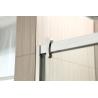 Hinge tempered glass shower doors,unique hinge shower door,tempered shower