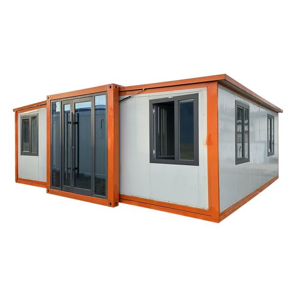 20Ft Ready Made 2 Bedroom Portable Prefabricated Expandable Container House for Office Building Structure and Efficiency