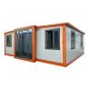China 20Ft Ready Made 2 Bedroom Portable Prefabricated Expandable Container House for Office Building Structure and Efficiency wholesale