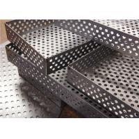 China Heavy Galvanized Perforated Steel Mesh Sheets Strong Corrision Resistance on sale