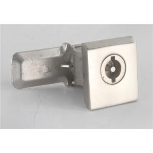 Square Head Quarter Turn Key Lock Stainless Steel ABS Housing